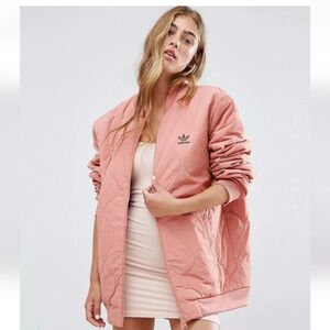 adidas Originals Women's Blush Quilted Bomber Jacket